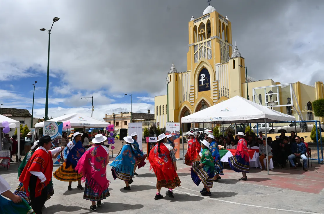 El despertar de las mujeres en Tisaleo: un paso histórico contra la violencia de género en Ecuador. Fotografía: Miguel Angel Benalcázar