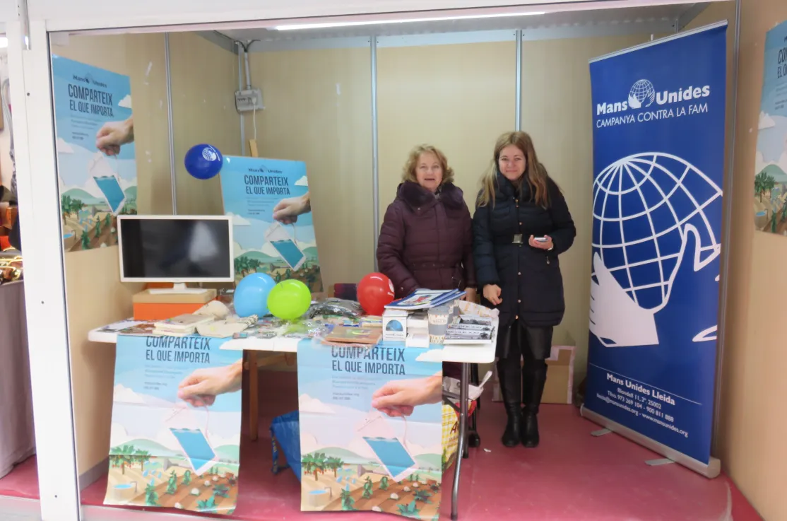 Manos Unidas Lleida, presente donde la llaman