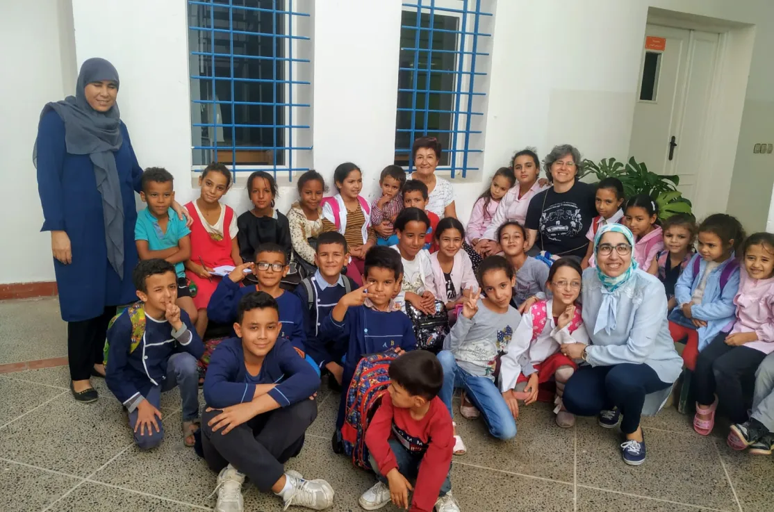 Centro Baraka, en la localidad marroquí de Nador, lugar del Viaje de Formación en el que ha participado Manos Unidas Valencia