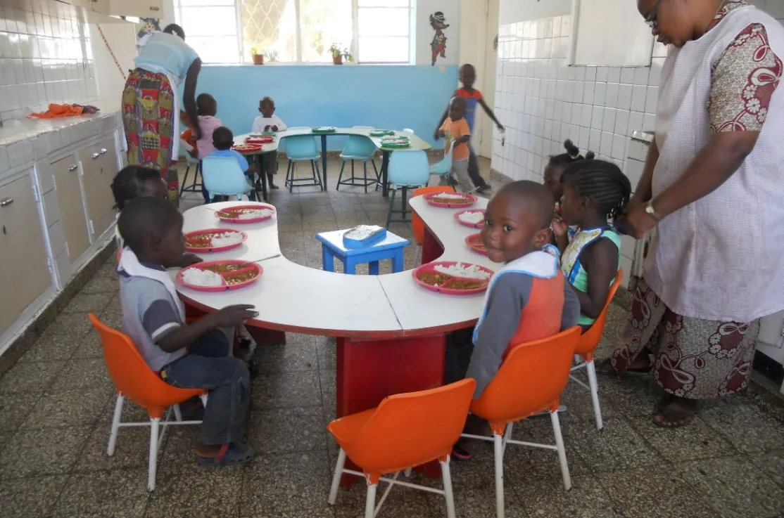 Imagen procedente de uno de los proyectos de Manos Unidas en África, continente con la mayor tasa de hambre en el mundo.