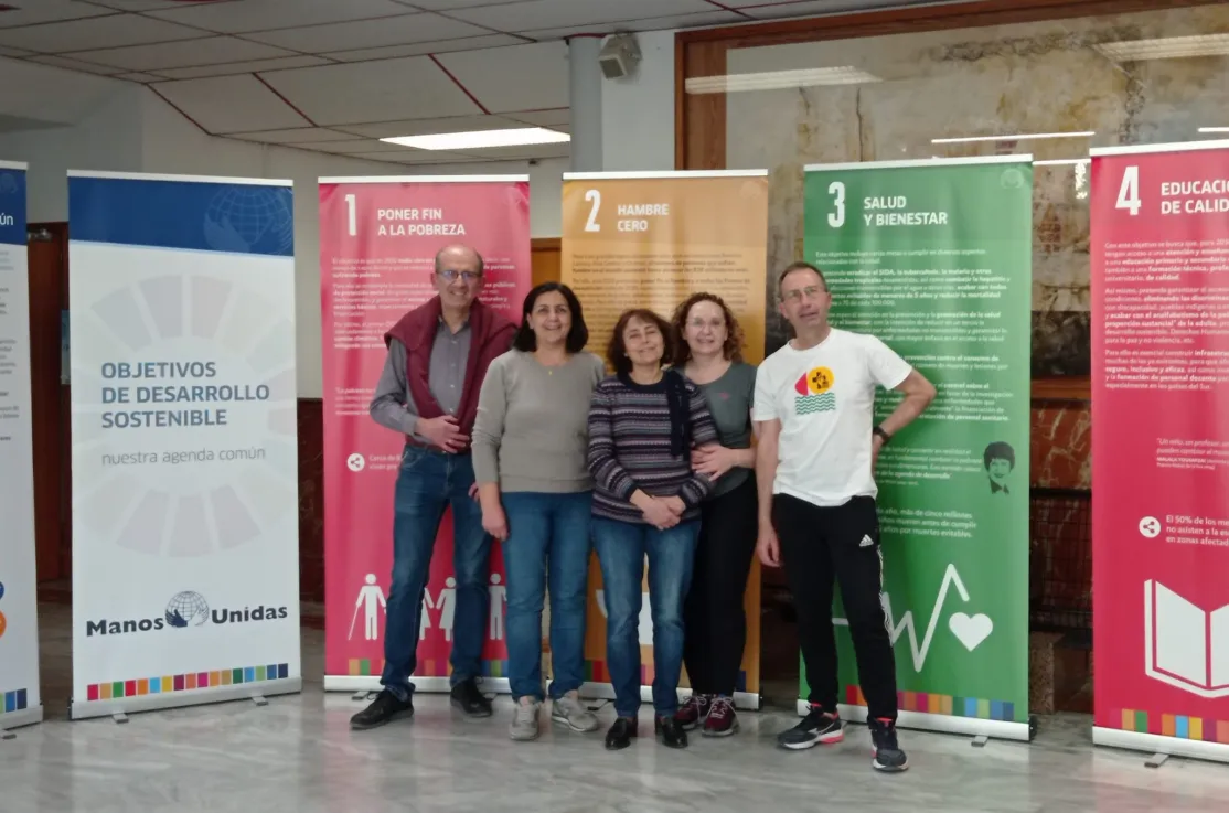 Exposición de Manos Unidas sobre los Objetivos de Desarrollo del Milenio en Cehegín