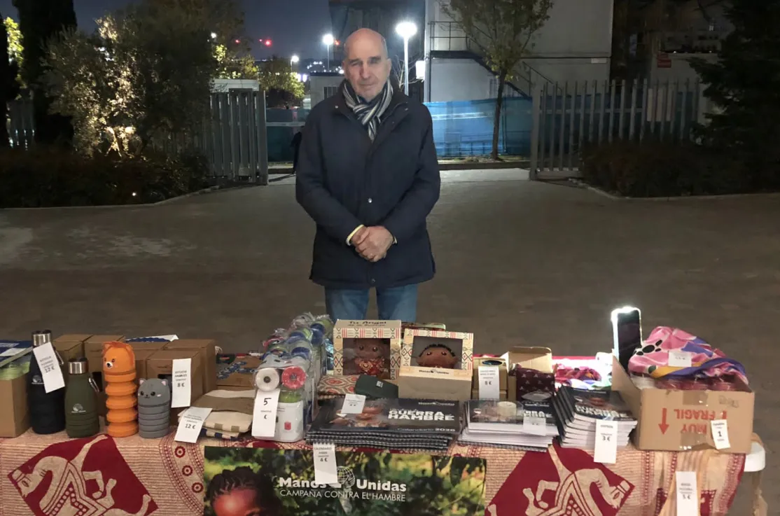 Voluntarios de Manos Unidas Madrid en la parroquia San Manuel González de San Sebastián de los Reyes 
