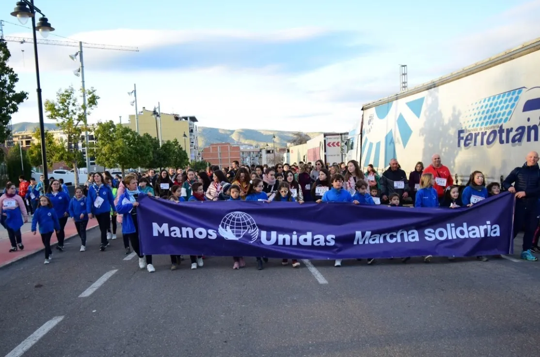 Marcha Solidaria en la delegación comarcal de Manos Unidas Onteniente.