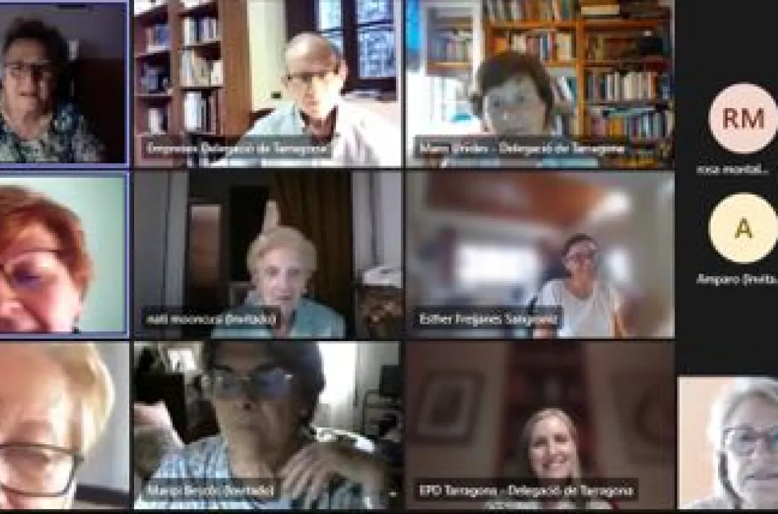 Reunión con voluntarios/as de la demarcación