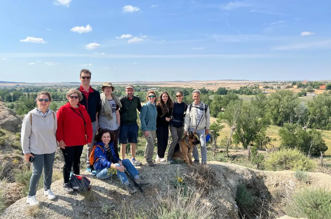 Voluntarios de Manos Unidas Madrid en la II Salida Senderista CDEI del Arzobispado de Madrid