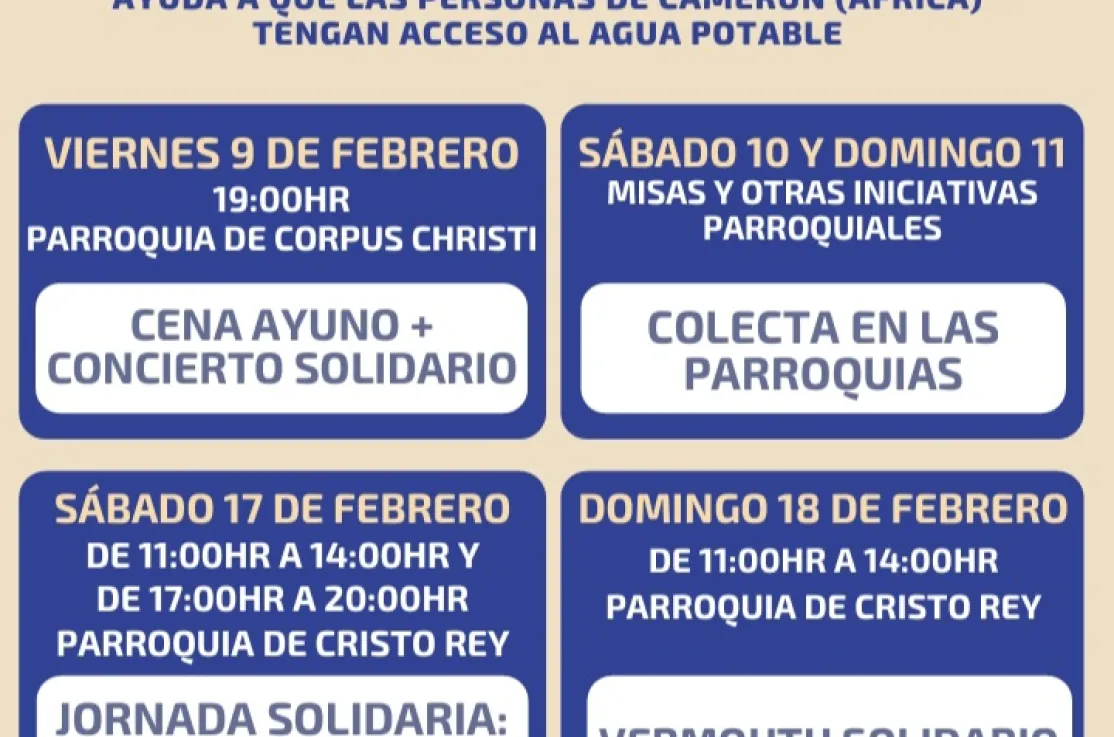 Chocolate solidario en Caspe