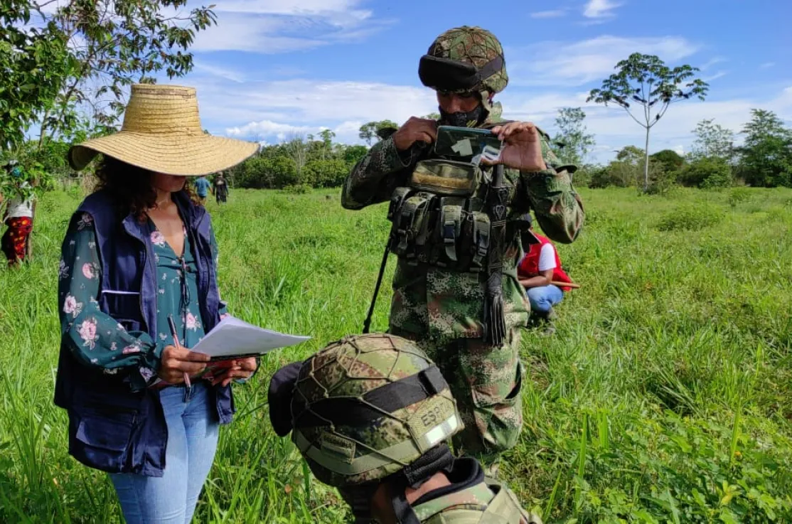 Paz y conflicto en Colombia - Manos Unidas - Foto Corporación Claretiana Norman Pérez Bello