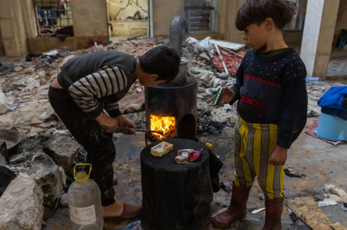 Siria Carta desde la noche oscura de Alepo. Fotografía: Manos Unidas