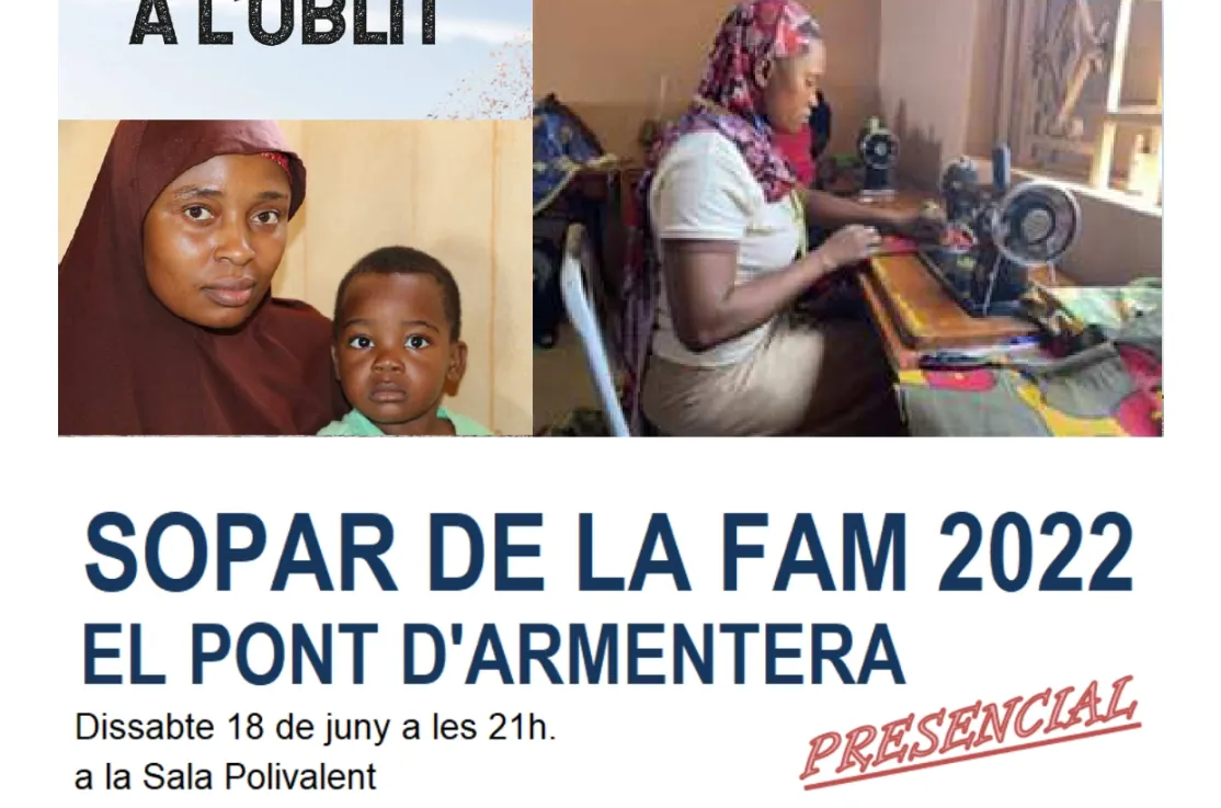 Cena Solidaria en El Pont d'Armentera