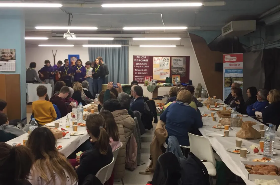 Cena Solidaria en la parroquia Sant Joan de Reus