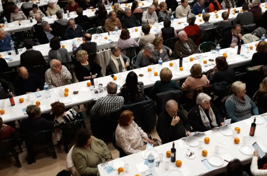 Cena solidaria en La Lira del Vendrell
