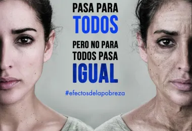 Efectos de la pobreza. La vida pasa para todos, pero no pasa para todos igual