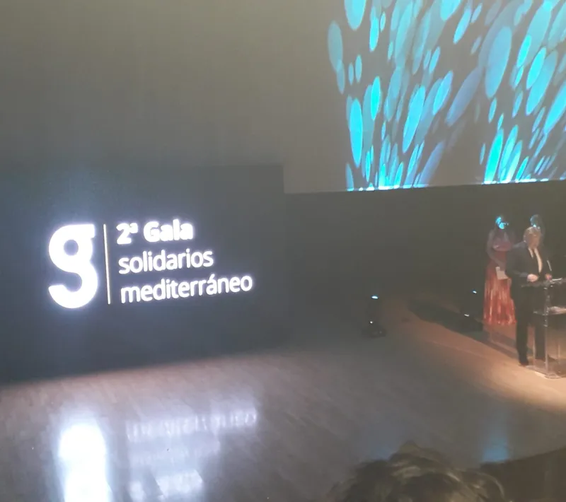 El presidente de la Generalitat Valenciana pronunció unas palabras en la gala Solidarios.
