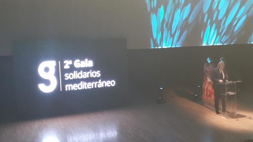El presidente de la Generalitat Valenciana pronunció unas palabras en la gala Solidarios.