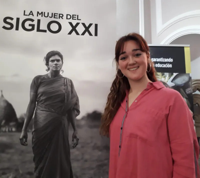 La estudiante de enfermería Nahia Ruiz de Arbulo  y participante en las Misiones Interuniversitarias 2017 / 2018 y 2019 en Perú y México.