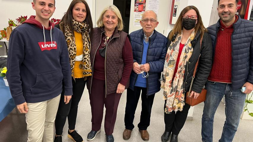 Cena del hambre en la comarcal de Manos Unidas Valencia en Foyos.