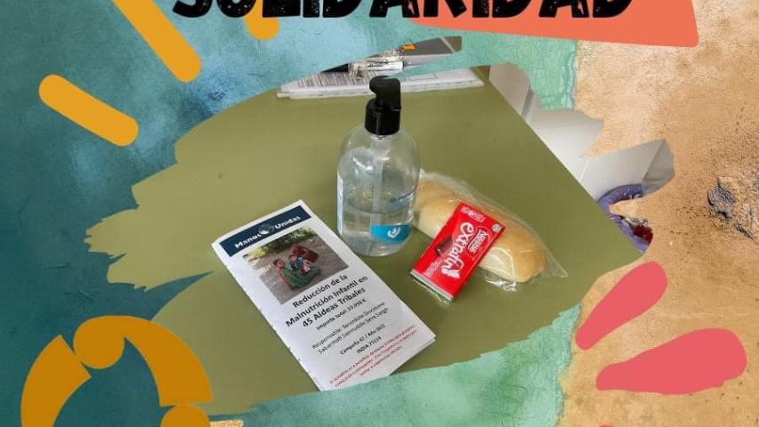 Cena del hambre virtual de la comarcal de Alzira de Manos Unidas Valencia.