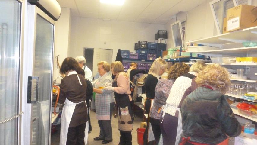 Cena solidaria en La Lira del Vendrell