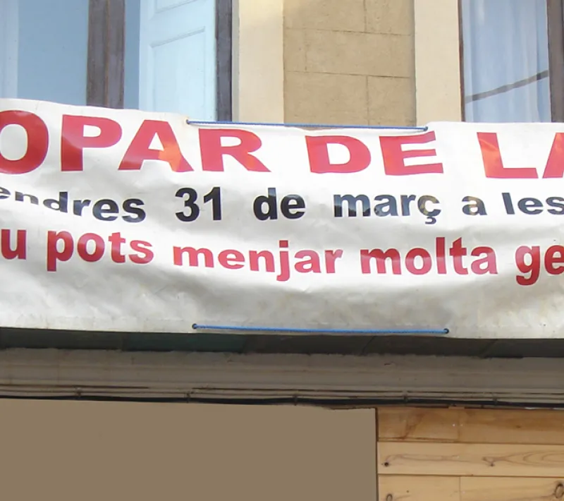 Cena solidaria en La Lira del Vendrell