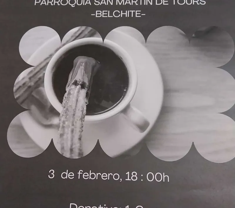 Chocolate solidario en Belchite