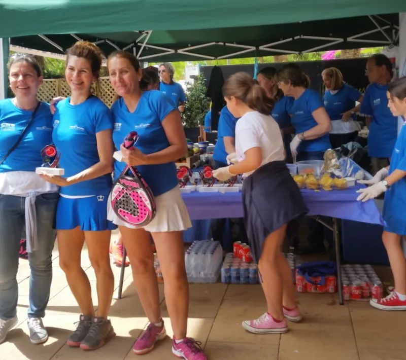 Éxito de participación en el II Circuito de Pádel Solidario