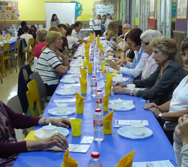 "Merienda del hambre" en Tarragona