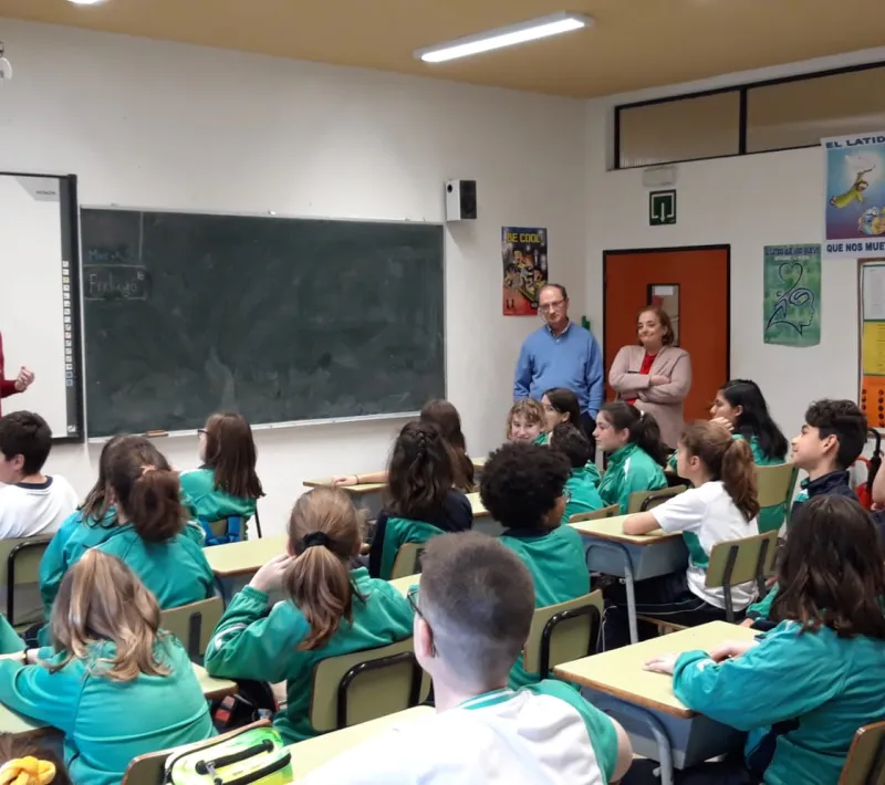 Visita al Colegio de la Presentación de Villava (Navarra)