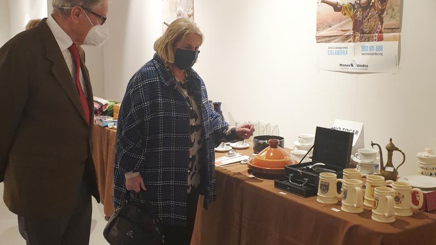 Rastrillo Solidario organizado por la comarcal de Requena de Manos Unidas Valencia.