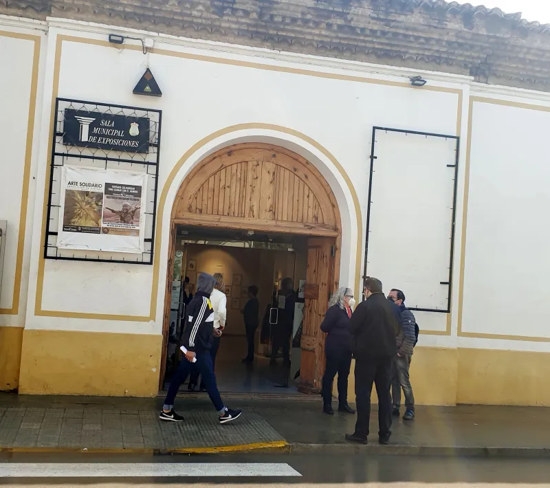 Rastrillo Solidario organizado por la comarcal de Requena de Manos Unidas Valencia.