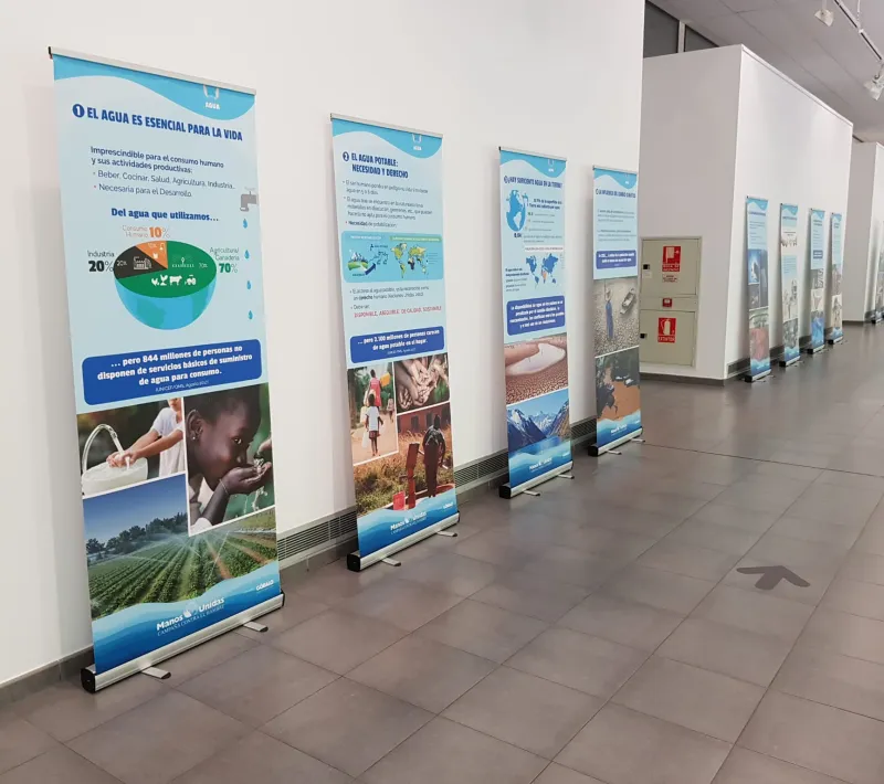 Exposición del Agua en el CIVIVOX Iturrama de Pamplona