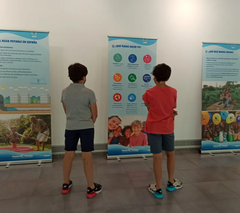 Exposición del Agua en el CIVIVOX Iturrama de Pamplona