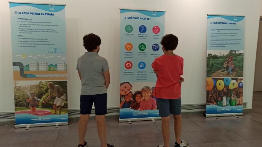 Exposición del Agua en el CIVIVOX Iturrama de Pamplona