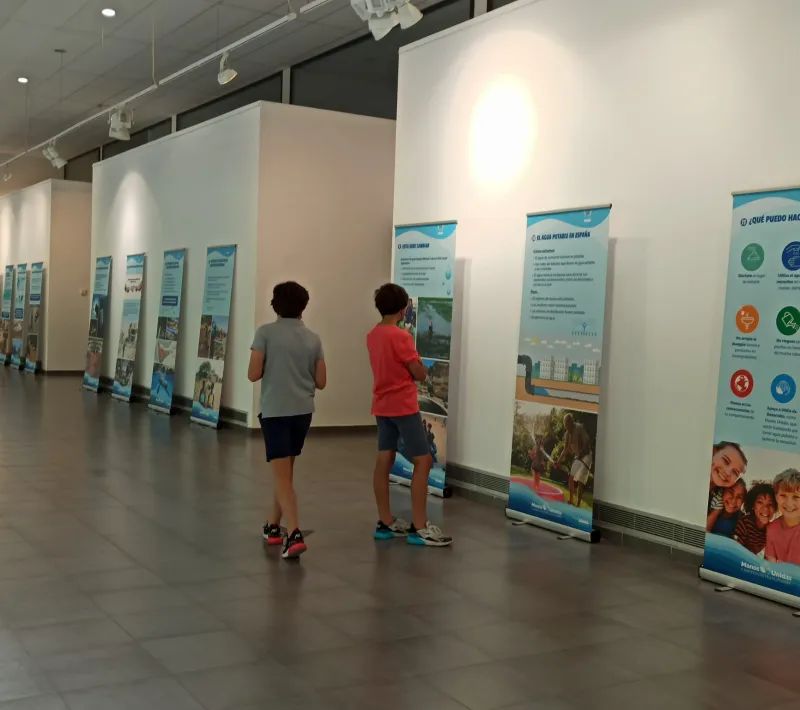 Exposición del Agua en el CIVIVOX Iturrama de Pamplona