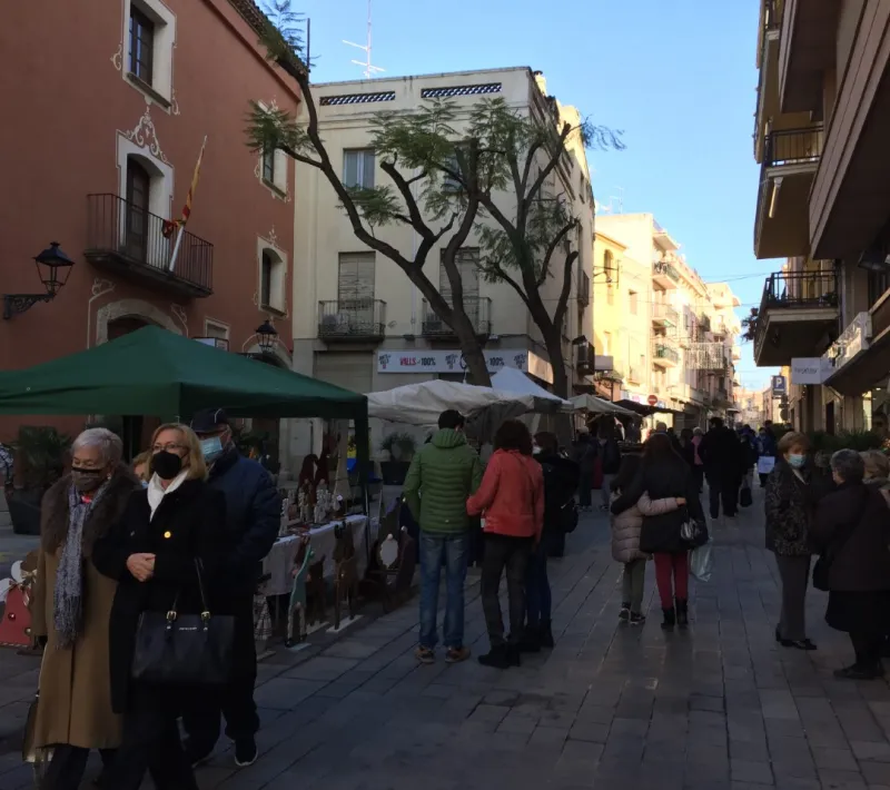 Mercat de Nadal a Valls