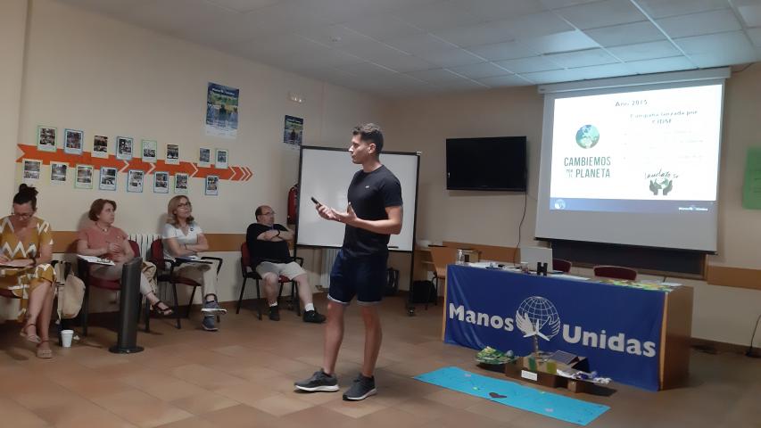 Trabajo con jóvenes desde 2015. Foto: Manos Unidas.