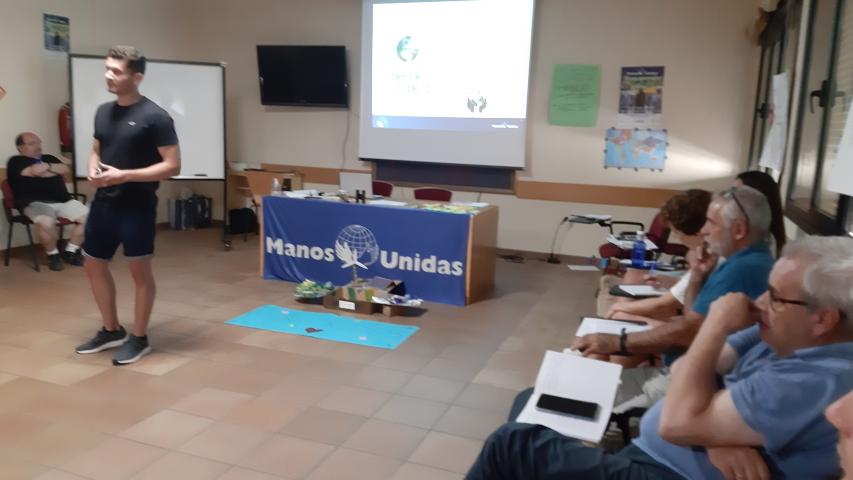 Trabajo con jóvenes desde 2015. Foto: Manos Unidas.