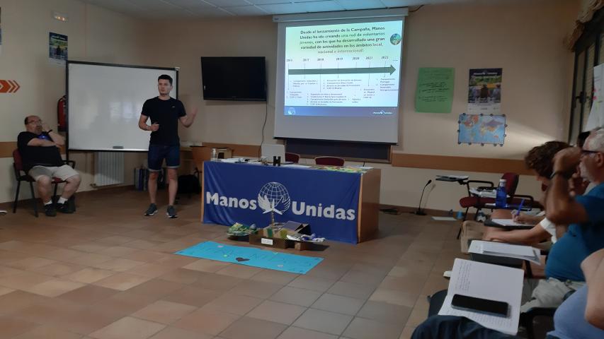 Trabajo con jóvenes desde 2015. Foto: Manos Unidas.