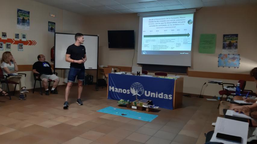 Trabajo con jóvenes desde 2015. Foto: Manos Unidas.