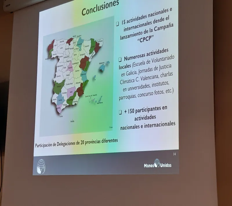 Trabajo con jóvenes desde 2015. Foto: Manos Unidas.