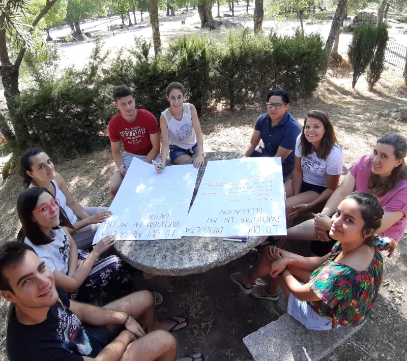 Momentos del I Campamento Intergeneracional "Manos que cuidan". Foto: Manos Unidas