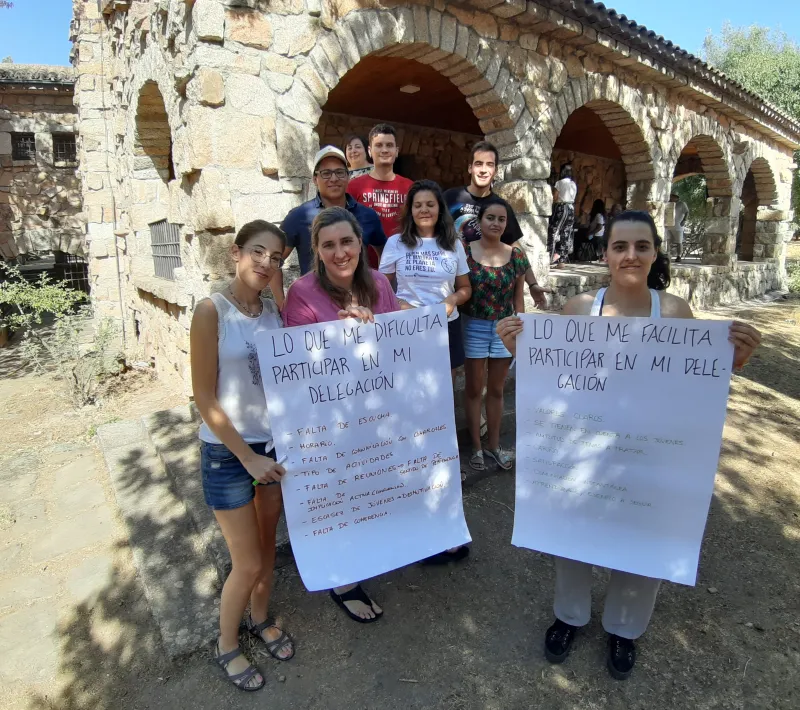 Momentos del I Campamento Intergeneracional "Manos que cuidan". Foto: Manos Unidas