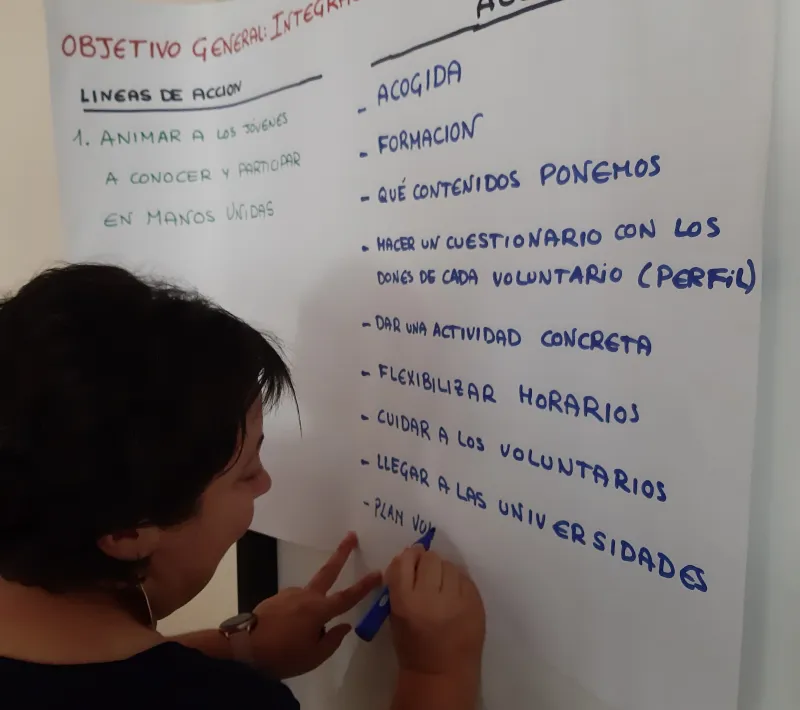 Momentos del I Campamento Intergeneracional "Manos que cuidan". Foto: Manos Unidas