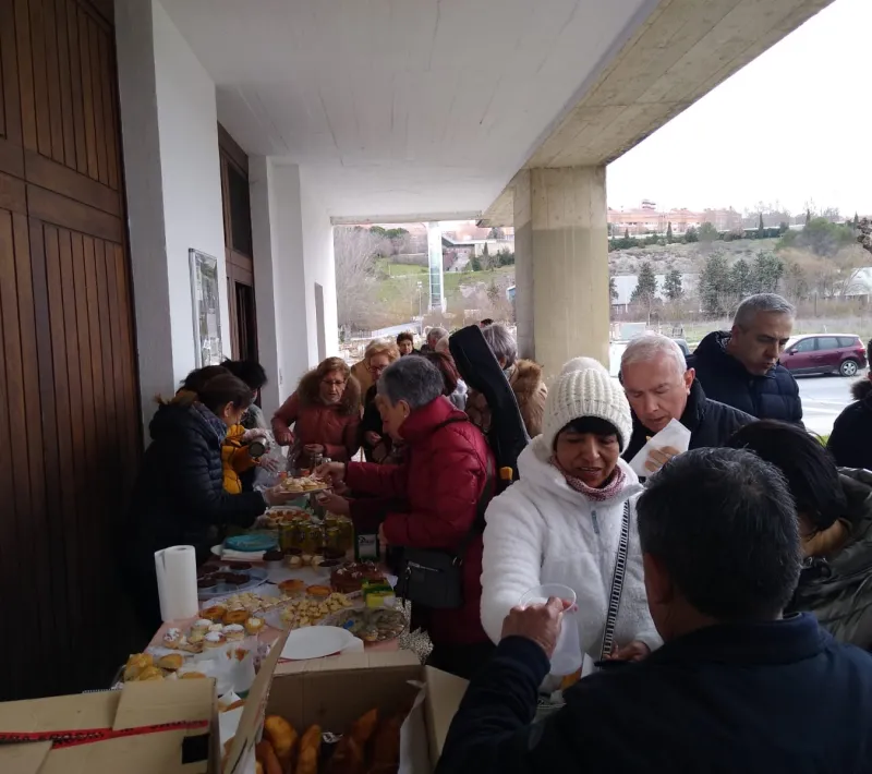 Pincho solidario a favor de manos Unidas en la Parroquia Nuestra Sra. del Pilar de Echavacoiz