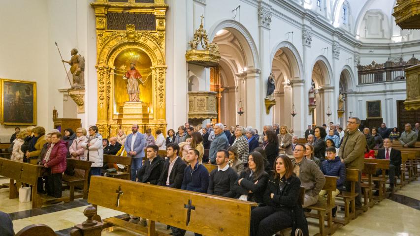 Celebración en la Parroquia de Cariñena del X Aniversario de vida sacerdotal de D. Freddy Pérez