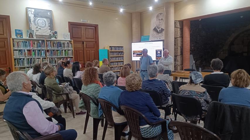Sesión con Herminio Otero durante las V Jornadas por un Mundo Mejor 2026 en Telde, Gran Canaria.