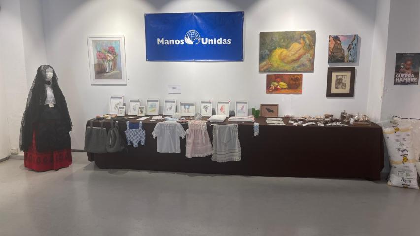 Rastrillo Solidario para Manos Unidas en Requena