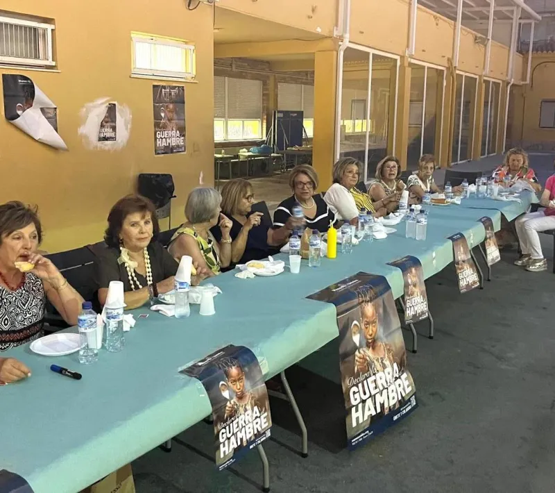 Cena del hambre en Chiva Manos Unidas Valencia