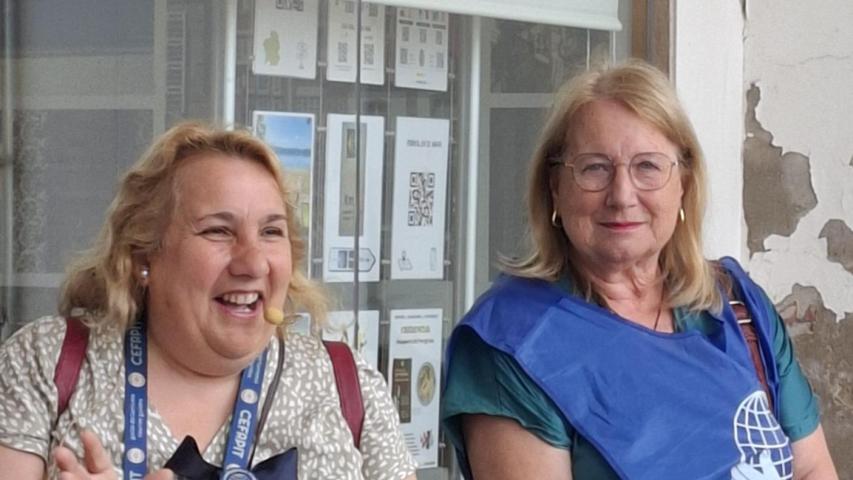 Isabel Díaz-Robles y Remedios Rey