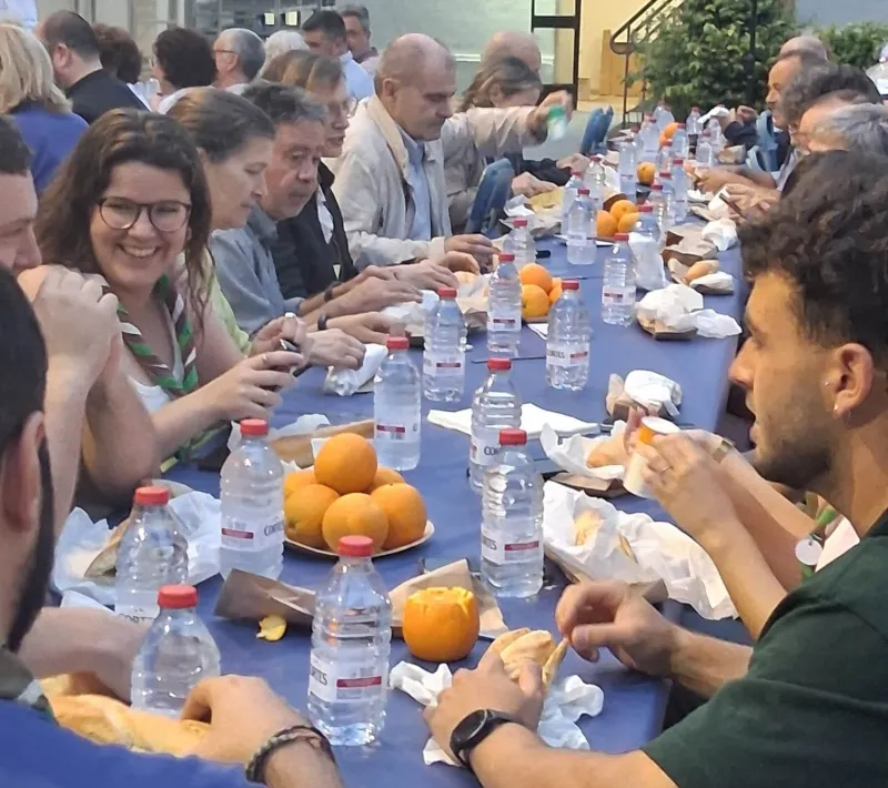 Cena del hambre de Alfara del Patriarca Manos Unidas Valencia