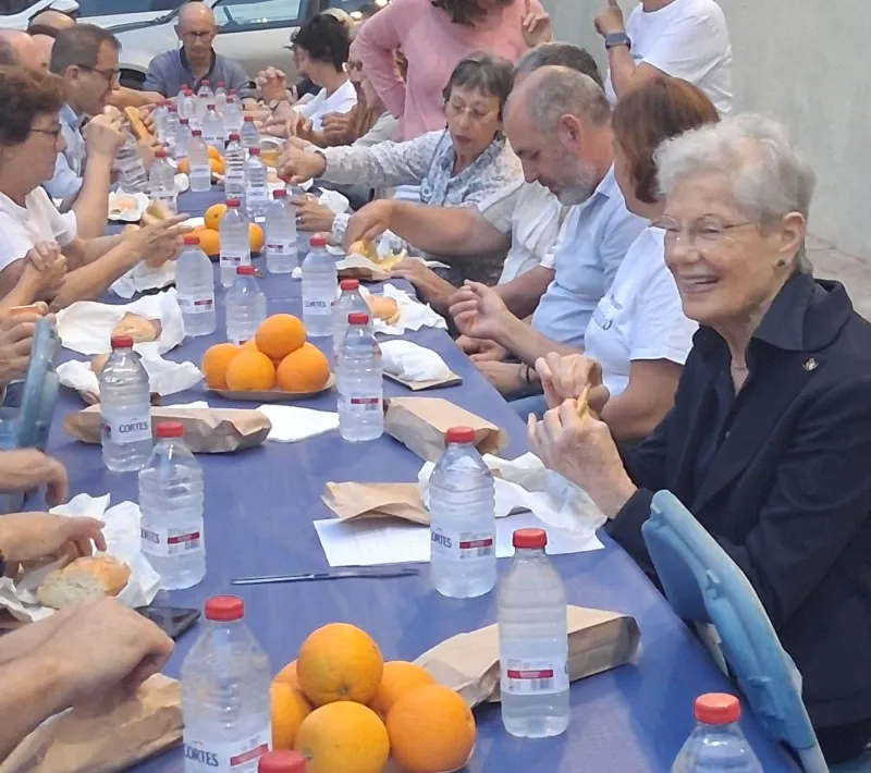 Cena del hambre de Alfara del Patriarca Manos Unidas Valencia